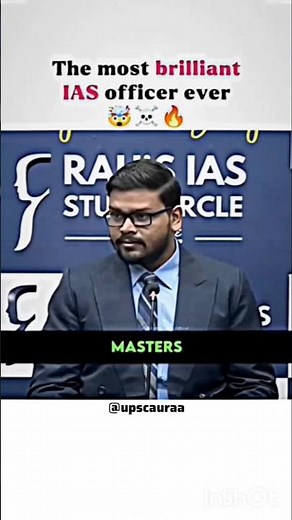 Brilliant ias officer ever 🤯🔥| Upsc Interview | Upsc Topper