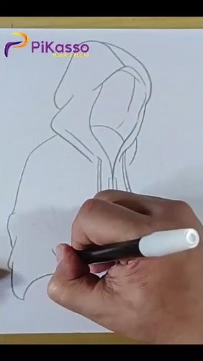 How to Draw a Hood Easy in Less Than One Minutes
