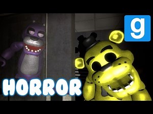 FIVE NIGHTS AT FREDDY'S | GOLDEN FREDDY PRANK, BUNNY KILLS ME! | GMOD HORROR MAP! (2)