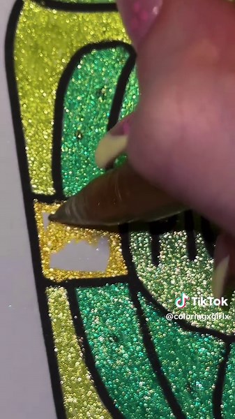 Pickles Coloring with Glitter Pens: Grabie Jumbo Pack