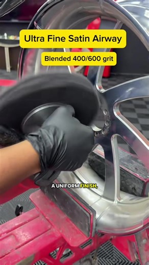 Restore Hazy Metals with Renegade Products Satin Airway Buffing Wheel