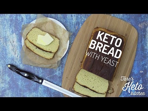 The Best Keto Bread Recipe: Coconut Flour Keto Bread WITH YEAST 😍 (Grain-Free, Dairy-Free, LowCarb)