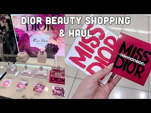 Dior Beauty Shopping & Unboxing🛍️💕 Miss Dior Essence, Miss Dior Blooming Bouquet, Lush Cosmetics