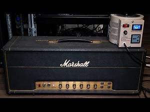 Variac'd Marshall Super Lead '68 Specs | Two Notes Lynch/PT IRs