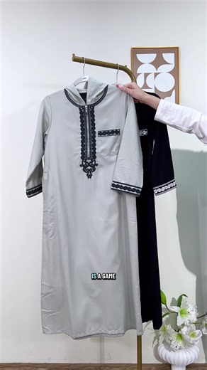 Stylish and Comfortable Muslim Boy's Robe