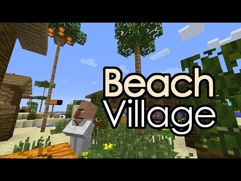 Minecraft Beach Village