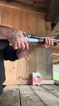 Vintage handcrafted Double barrel 16 gauge external hammer shotgun