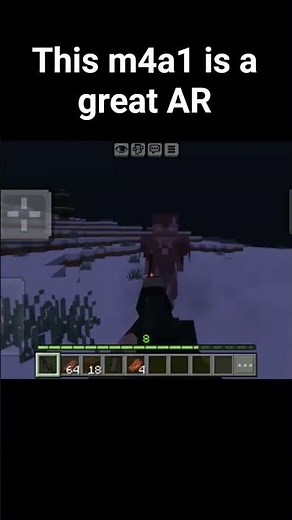 Minecraft mobile: M4A1 Rifle Gun mod Mcpe #m4a1gun #minecraft #minecraftmods #minecraftmodpack