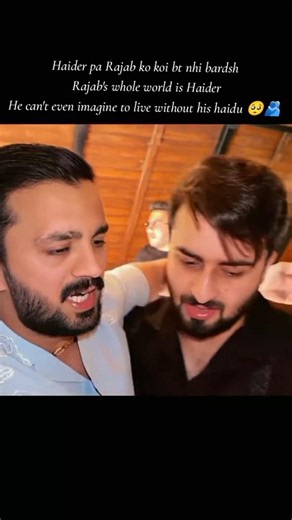 Rajab not compromise with Haideruuuu 🥺💞 #video#shorts