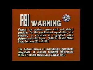 20th Century Fox Home Entertainment Warning Screen (1977-1984)