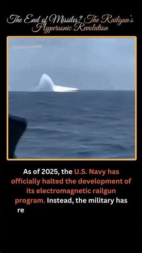 The Railgun is BACK: The US Navy’s New Secret Weapon #facts #shorts #viral