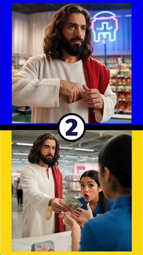 What Did Jesus Do When He Saw a Fire in a Trash Can? 😱🔥🗑️🙏 #jesus #shorts #animation