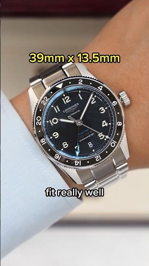 Longines’ NEW 39mm Spirit Zulu Time GMT