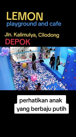 Anak Baju Putih Viral di Lemon Playground: Riuh Gembira di Taman Bermain