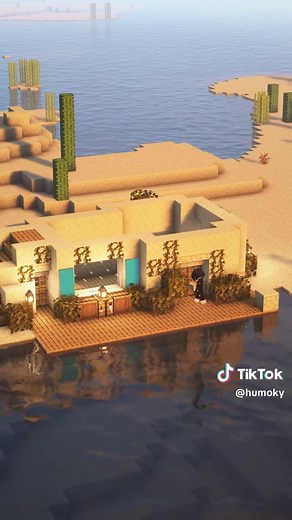 Minecraft Beach House Tutorial | Build a Beautiful House in Minecraft