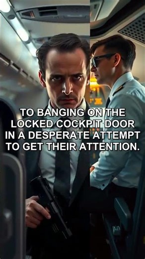 😱✈️ Emergency Landing Drama: Pilots Bang on Cockpit Door! #PlaneEmergency #FlightSafety