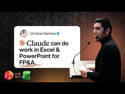 How to use Claude in Excel and PowerPoint for Finance and FP&A