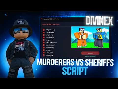 Murderers VS Sheriffs Duels Script NO KEY – Aimbot, ESP, Fly & More! ios/android/pc