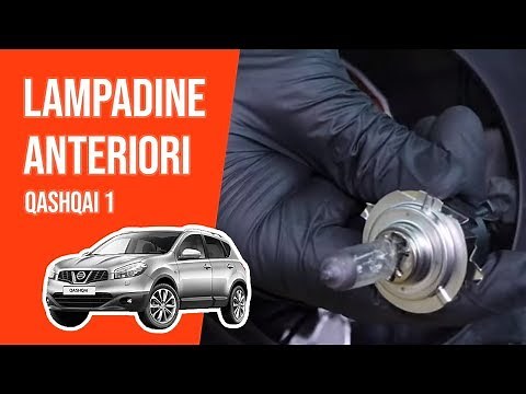Cambio lampadine anteriori QASHQAI 💡