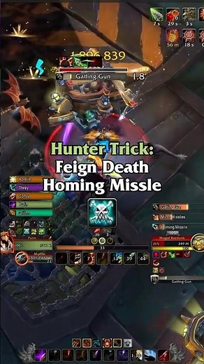 Hunter Trick: Feign Death Homing Missle 💀 (MOTHERLODE)