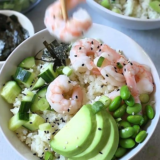 Instant Pot Sushi Bowls