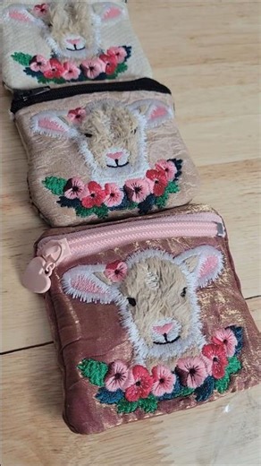 Trying out some ITH projects! #inthehoop #machineembroidery #smallbusiness #craftersofyoutube