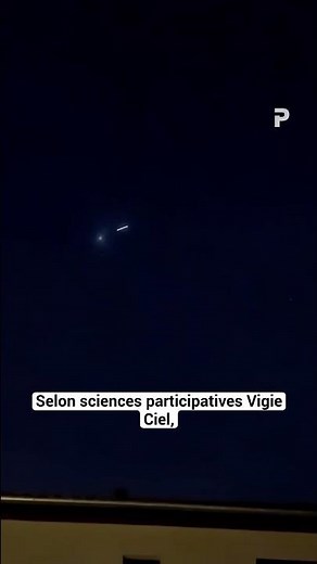 Objet lumineux dans le ciel de Belleville-en-Beaujolais