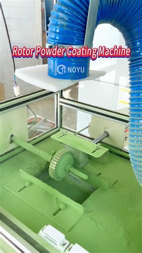 Rotor Powder Coating Machine,Applications: Brushless motor rotor coating for Drones,UAV, FPV.