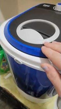 Pyle Upgraded Version Portable Washer - Top Loader Portable Laundry, Mini Washing Machine, Quiet Was
