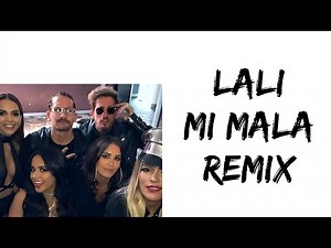 Lali - Mi Mala Remix (feat. Mau y Ricky, Karol G, Leslie Grace & Becky G) (letra)