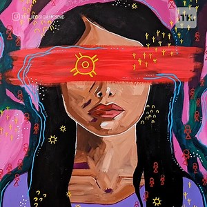 32K views · 34 reactions | This Indigenous artist hopes to inspire solidarity for Missing and Murdered Indigenous Women, a movement that calls for the end of violence against Native women 襁 | In The Know | Facebook