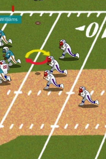 1994 Miami vs New England (highlight) Mike Williams touchdown pass.