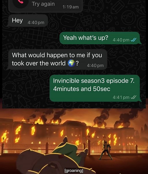 Invincible meme #invincible #anime #funny #text #fyp #CapCut