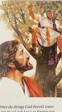 Zacchaeus Climbs a Tree | Read Aloud Bible Story for Kids | Family Time Bible in Pictures