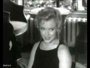 Marilyn Monroe Archive Footage - Press conference At The Savoy Hotel London 1956