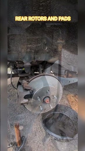 HOW TO REPLACE REAR PADS AND ROTORS TOYOTA RAV 4