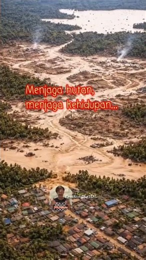 betapa pentingnya hutan bagi kehidupan #shortvideo #videoai #aiart #timelipse #nature #disaster