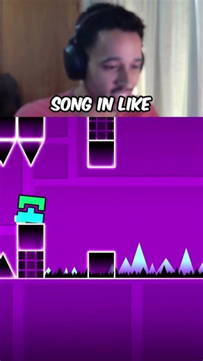 He Didn't Know This Song is From Geometry Dash