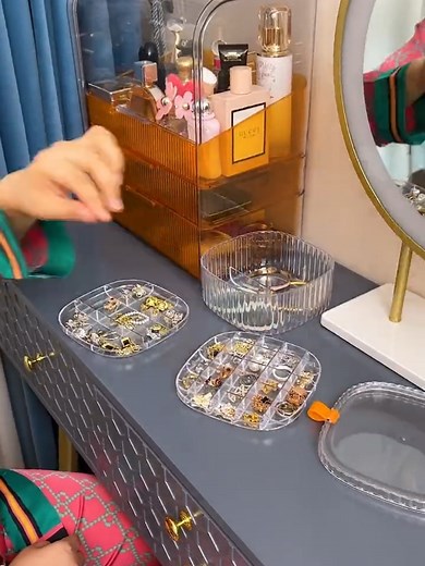 Transparent Crystal Jewellery Storage Organizer 3 Layer For Order WhatsApp: 0315-0846685 Kitchen in China Home Appliances Home Gadgets Kitchen Gadgets #HomeGadgets #KitcheninChina #KitchenGadgets #HomeAppliances #GadgetsAvailable