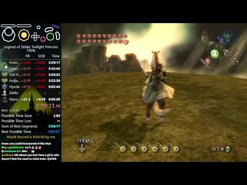 Twilight Princess 100% speedrun