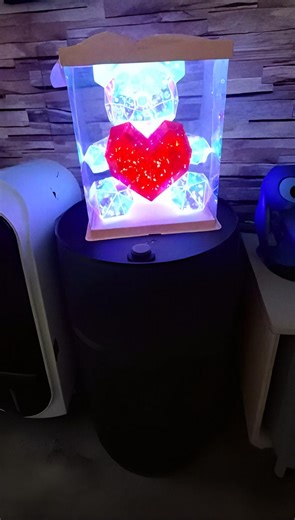 Teddy Bear Red Heart Pattern - Etsy