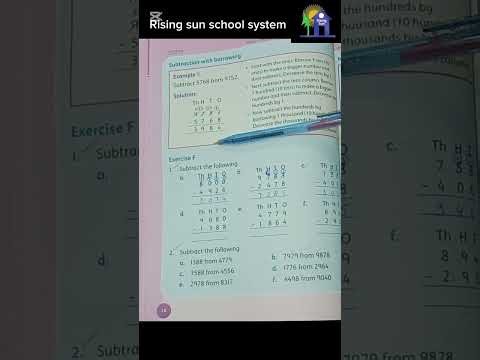 Class 3 Math , Unit 2, 2026. Topic: Subtraction Part 2