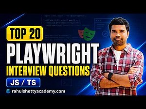Top 20 Playwright Interview Questions & Answers (JS/TS) 2026