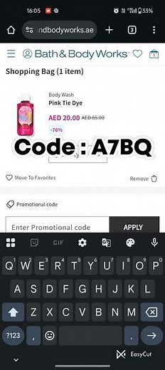 Bath and Body Works Coupon Code (A7BQ) 100% Working