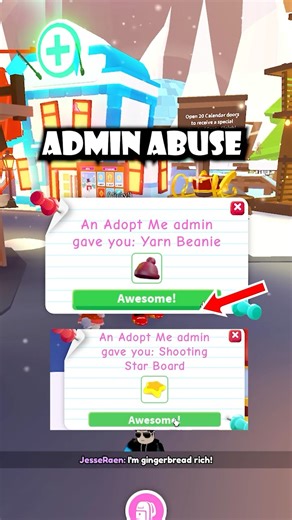 Adopt Me ADMIN ABUSE is INSANE! #roblox #adoptme #shorts