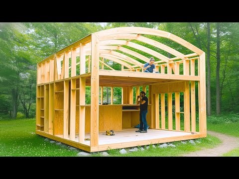 Man Builds Custom Dream Shed Construction in His Backyard | Start to Finish by ‪‪@EveryotherKarl‬ ‬
