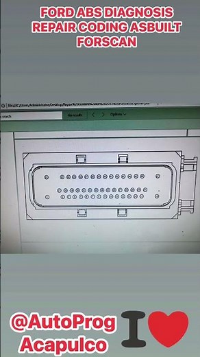 FORD ABS MODULE DIAGNOSIS REPAIR CODING AS BUILT DATA FORSCAN / Unidad de Control ABS FORD Diag