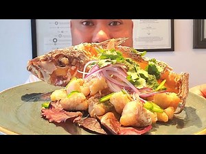 Mangrove Snapper | Fish Fry | Amazu Yuzu Ponzu Sauce | #snapperrecipe #mangrovesnapper #fishfry