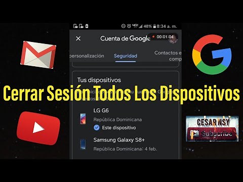 Cómo cerrar sesión de Google en todos los dispositivos 2020 desde el Celular