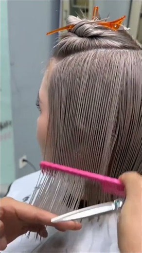 Step-by-Step Salon Vlog: Cutting #haircut